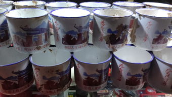 重温岁月印记 西安搪瓷厂“为人民服务”89205部队搪瓷缸藏品出售